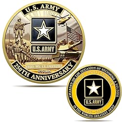 Upgraded US. Army 250th Anniversary Challenge