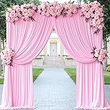 10ftx10ft Baby Pink Wrinkle-Free Backdrop