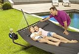 VITA5 Hammock Stand with Side Table Two Person 200 kg Dark Grey view 6