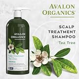 Avalon Organics Scalp Treatment Tea Tree Shampoo 32oz Soft Hair Well-Being view 4