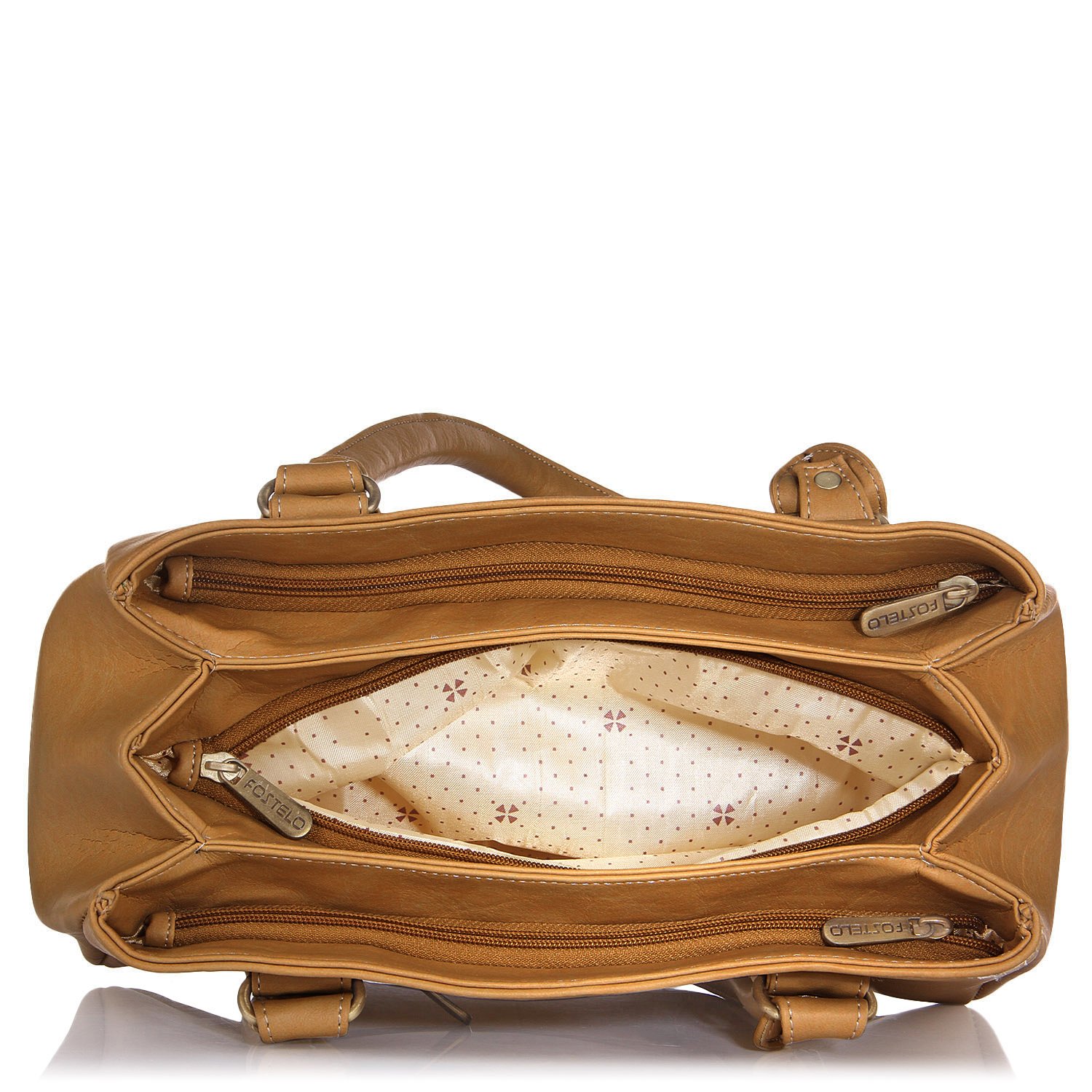 fostelo westside women's handbag (tan) ()