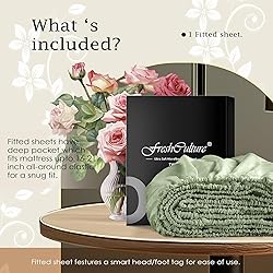 FreshCulture Twin XL Fitted Sheet Only – Premium