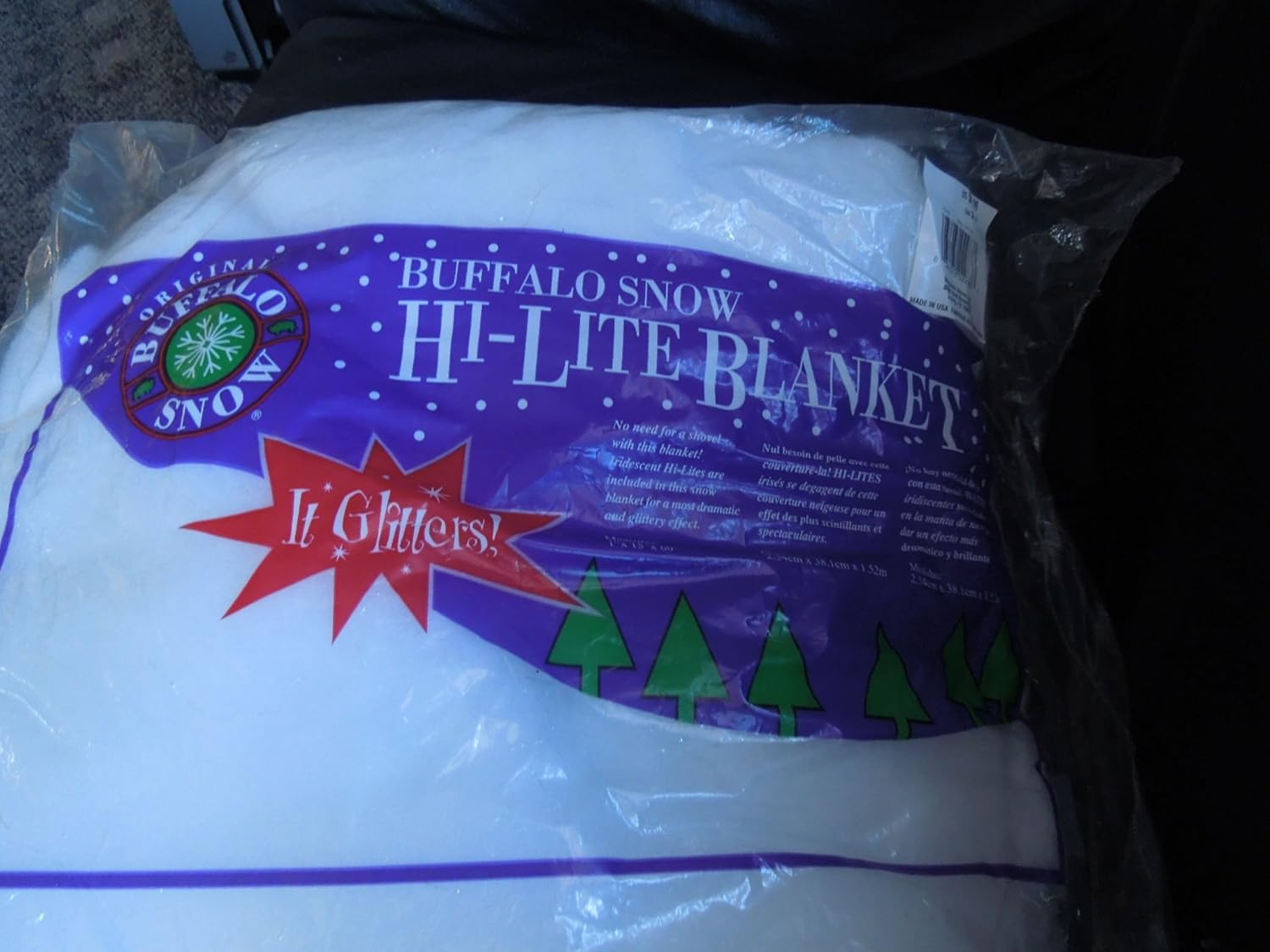Artificial Snow - Buffalo Snow Hi-Lite Blanket 