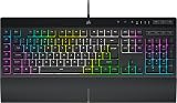 Corsair K55 RGB PRO XT Membrane Keyboard UK QWERTY IP42 Black