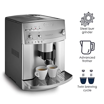 Buy De Longhi Esam3300 Magnifica Super Automatic Espresso Coffee Machine Silver Online In South Korea B000n2ykq0