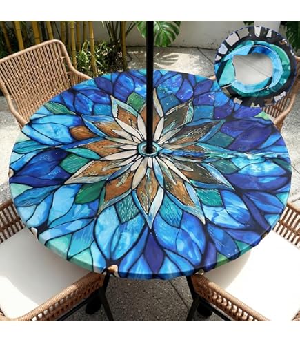 2 piece patio umbrella Outsunny 8.6FT Patio Umbrella, UPF 30+ Outdoor Market Umbrella, 2-Tier Vented Patio Table Umbrella with Crank 8 Ribs, Tiltable Porch Umbrella for Gard