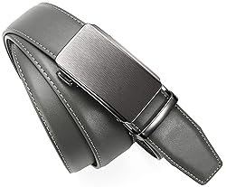 CHAOREN Leather Ratchet Belt for men 1 3/8" for