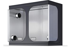 TopoGrow 96"X48"X80" Grow Tent Diamond Reflective Mylar 8'x4' Large Indoor Hydroponic Gardening Growing Tent Dark Room House with Durable Frame, Removable Floor Tray for Indoor Plant Growing
