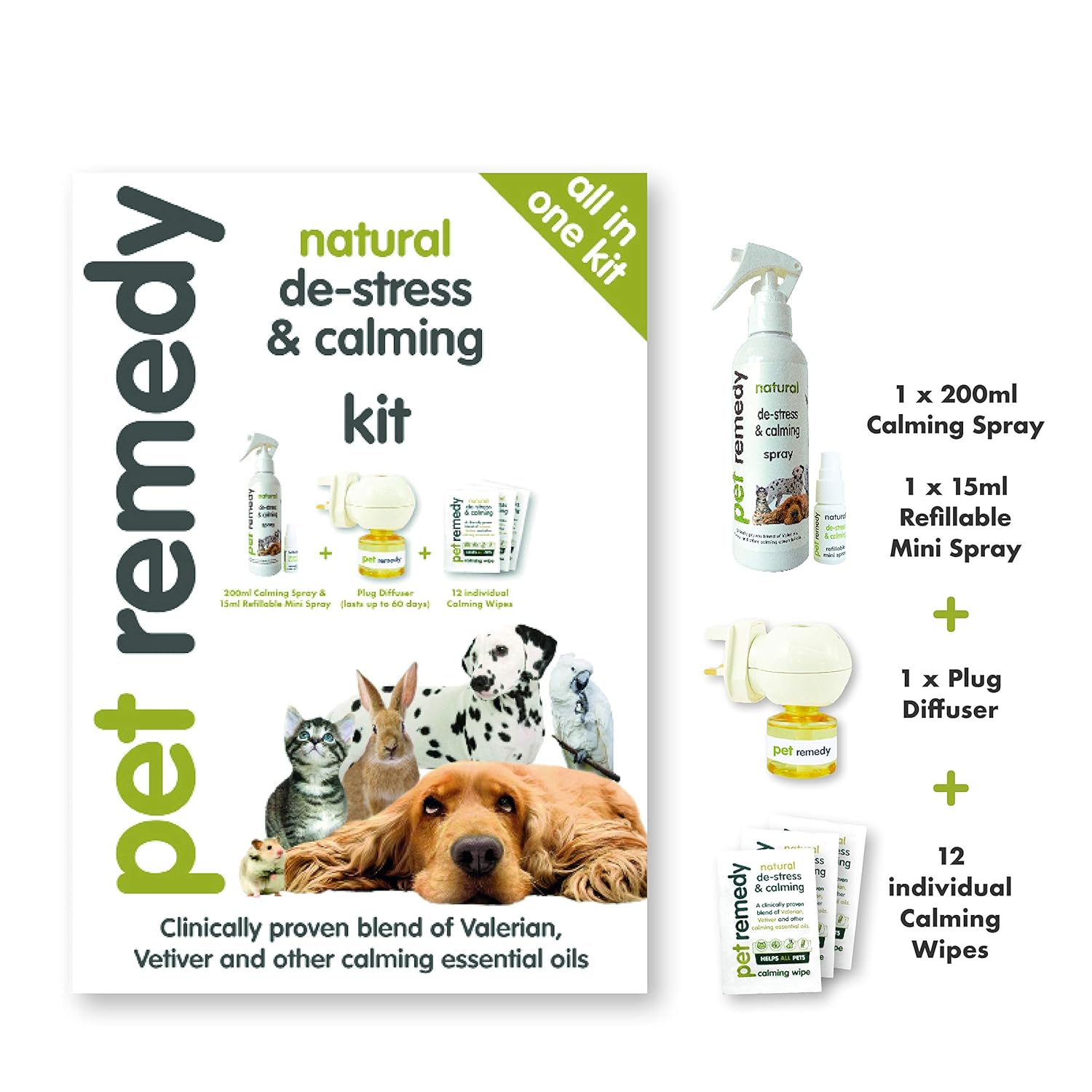 Pet Remedy All in One Calming Kit Amazon.co.uk Pet Supplies
