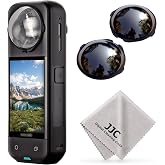 JJC ND32 ND Filters for Insta360 X5,5-Stops Expose Control,HD Optical Glass | Auto Detect Neutral Density,Light Reduction Camera Exposure Control,Dual-Sides Multi-Coated,for Long Exposure Photography