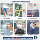 Lifetree Reflective One Way Window Film Privacy Blue 44.5x200cm view 7