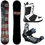 Camp Seven Drifter and APX Men's Complete Snowboard