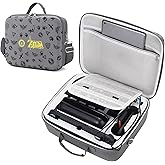 PONYRC Zelda Carrying Case for Nintendo Switch 2 (2025), Large All in One Hard Travel Case with Game Card Slots, Portable Full Protection Carry Bag for Switch 2 Console, Pro Controller and Accessories