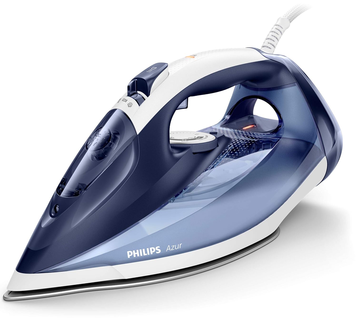 Philips Azur GC4546/20 Plancha a vapor SteamGlide Plus Azul, 2500 ...