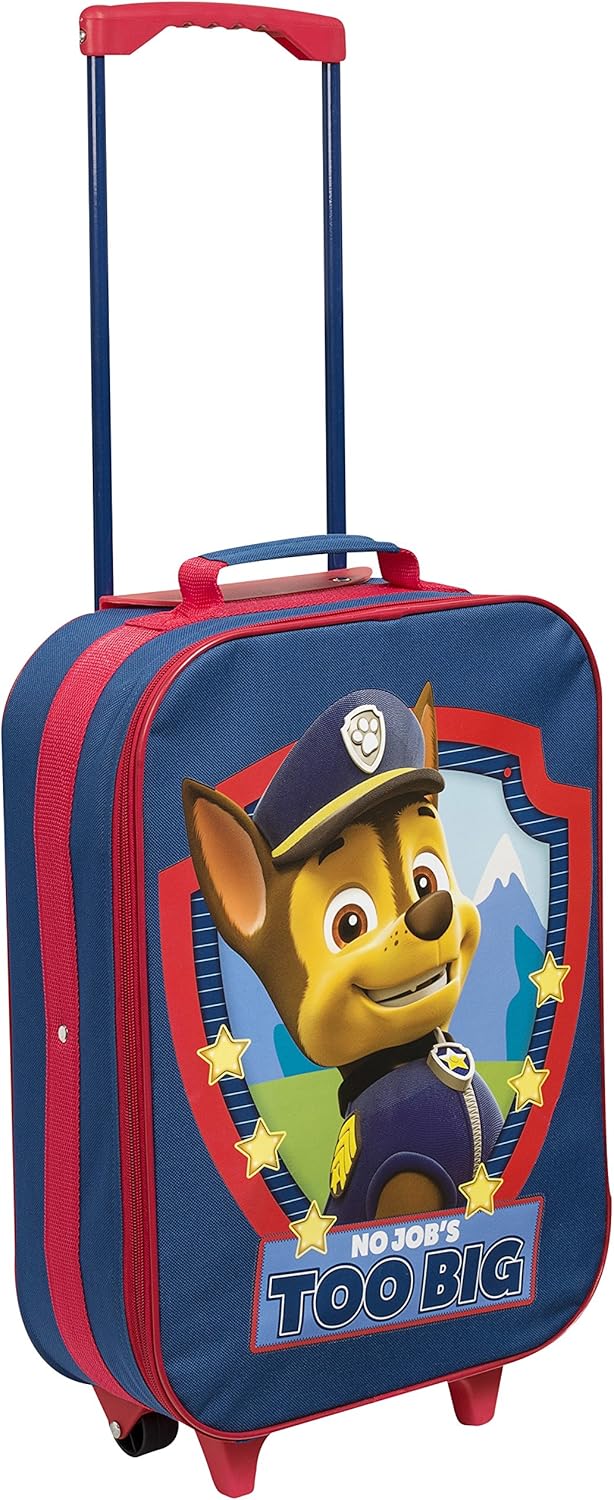 Paw Patrol Chase Boys Cabin Trolley Case 2 Wheel Bag Suitcase Amazon