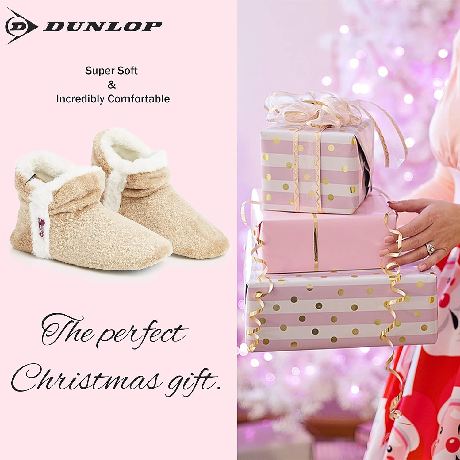 dunlop slipper boots ladies