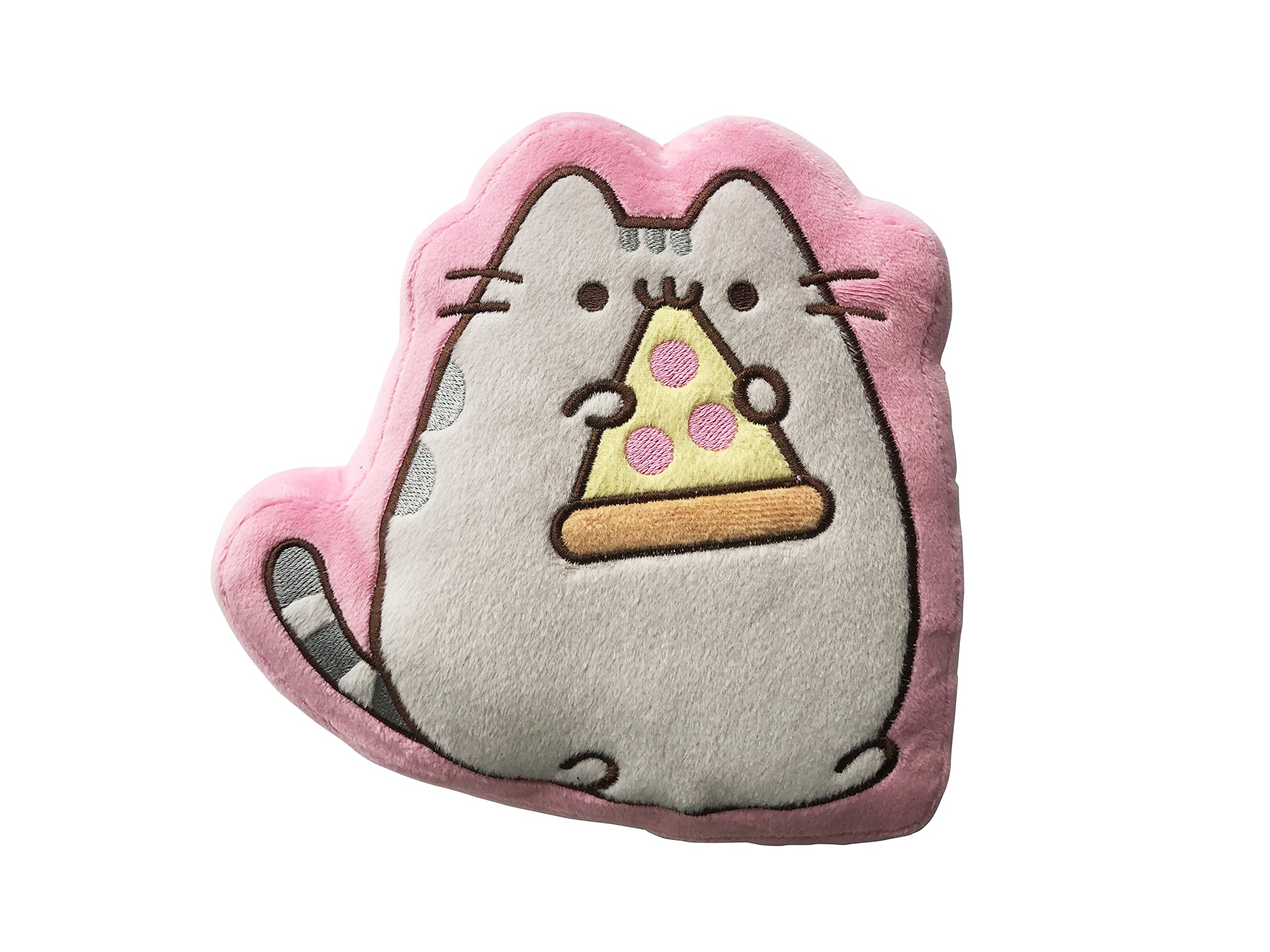 Nemesis Now Pusheen Pizza Cushion 40cm, Pink