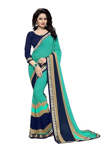 Chiffon Saree with Blouse Piece