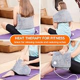 Mia&Coco Electric Heating Pad 30x60cm Back Neck Shoulders 10 Levels view 4