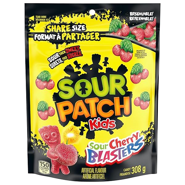 SOUR PATCH KIDS CHRY BLASTERS 308G