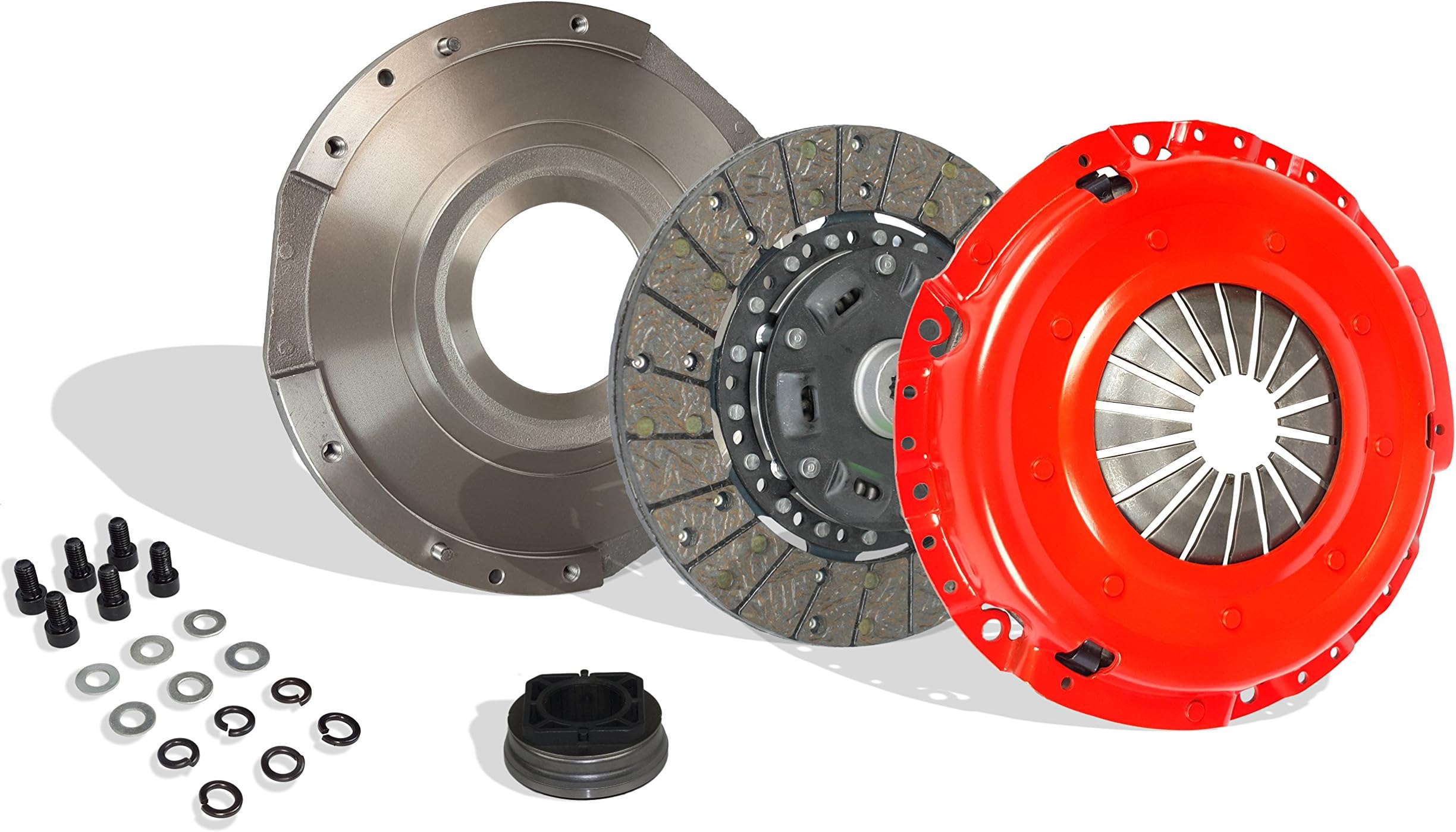Clutch Kit With Flywheel Compatible With Sebring Base Se Sxt R/T Acr High Line Lx Sport GS ESi 1995-2005 2.0L l4 GAS DOHC Naturally Aspirated (Stage 2; 05-085RR2FW)