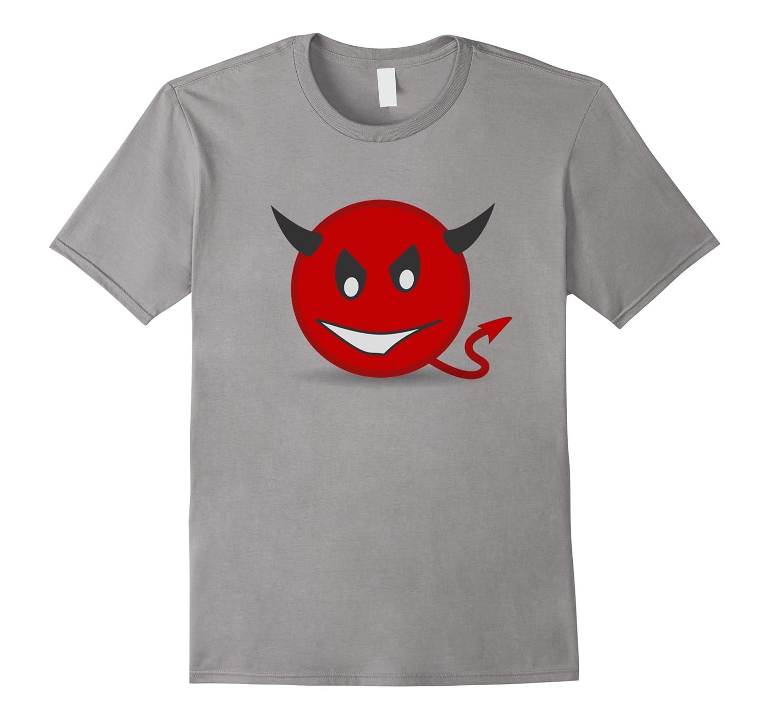 Evil Devil With Horns Emoji T-Shirt - Satan - Lucifer 666-ANZ