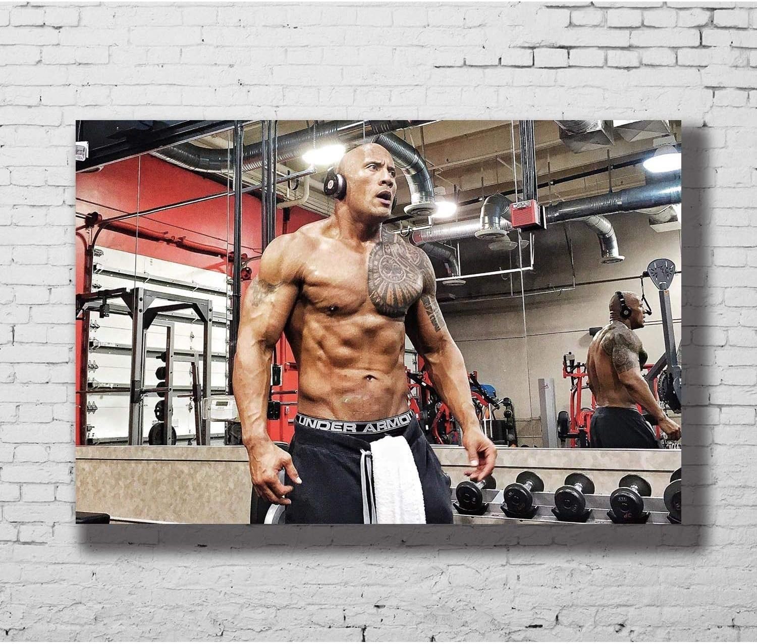 dwayne johnson fitness brand