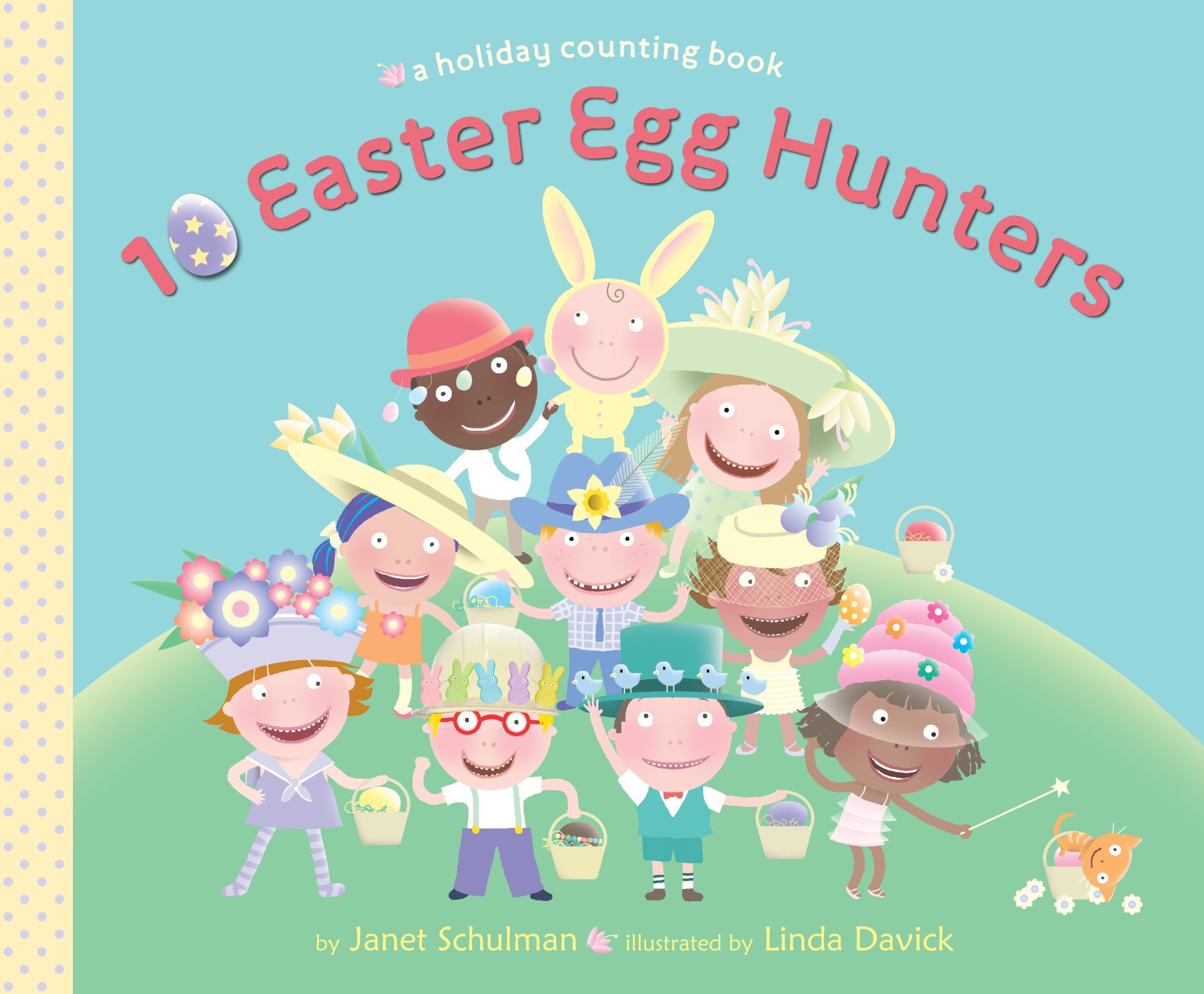 Amazon Com 10 Easter Egg Hunters A Holiday Counting Book Schulman Janet Davick Linda Books