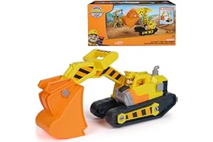 Rubble & Crew Rubble's Ultimate Tool Bulldozer Vehicle, Toy Truck with Action Figure, PAW Patrol Kids Toys for Boys & Girls Ages 3 and Up