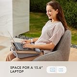HUANUO Laptop Trays Portable Lap Desk with Pillow Cushion 15.6 inch view 2