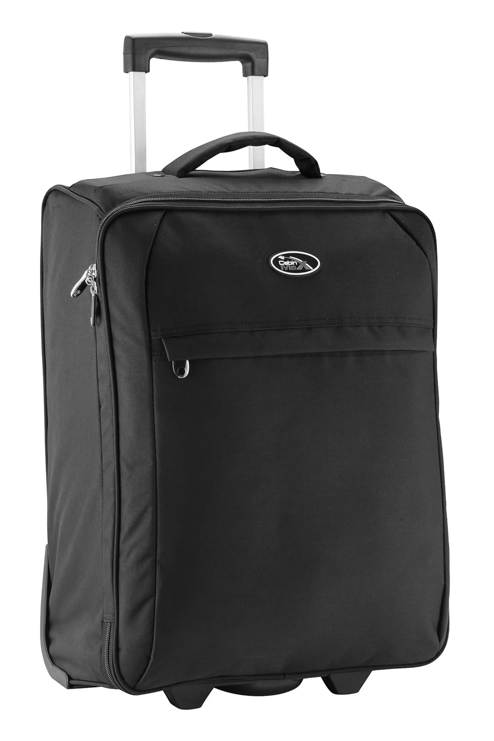 Palma Lightweight Trolley cabin luggage suitcase 55 x 40 x 20 (Black