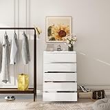 Panana Modern High Gloss Chest of Drawers 5 Drawers White Eco Friendly Brand New view 3