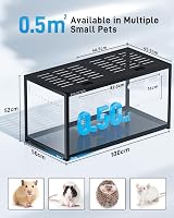 Hamster Cage 3.0 Large Stackable 100L x 50W x 52H cm 0.5m² view 2
