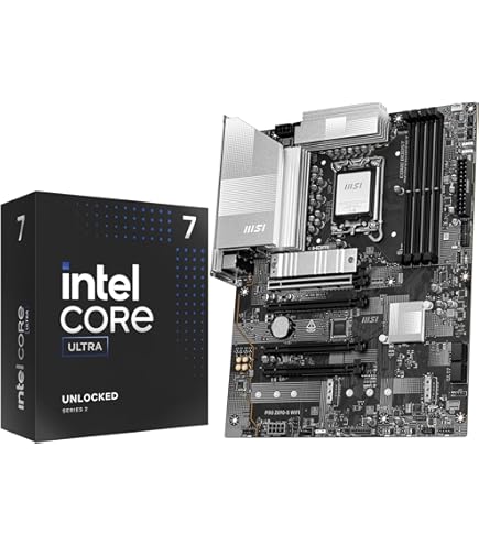 CPU Intel Core Ultra 7 265KF +MSI PRO Z890 Amazon.com: MICRO CENTER CPU Motherbard Combo - Intel core Ultra 7
