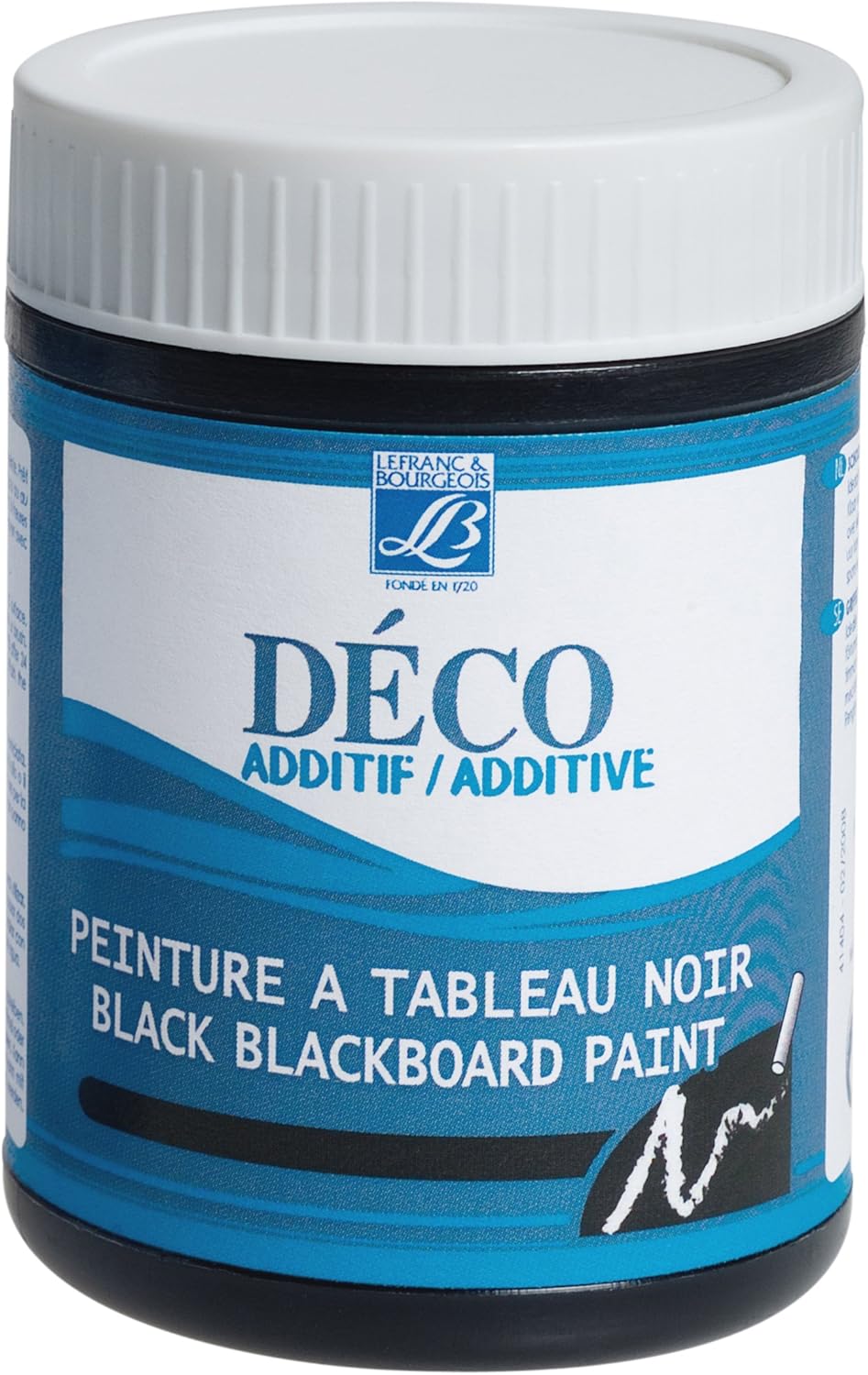 Lefranc Bourgeois Decorative Paint 230ml Chalkboard, Black, 230 ml (Pack of 1)