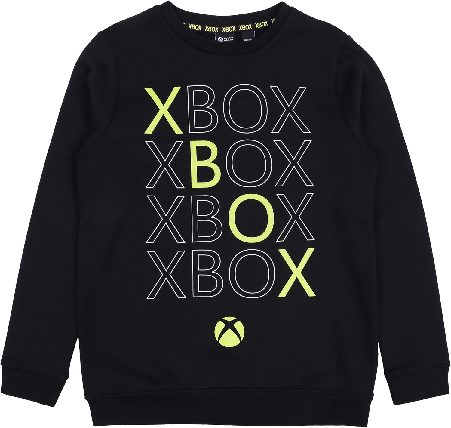 sarcia Black Sweatshirt for Teenagers Xbox Amazon.co.uk Clothing