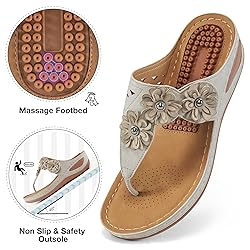 FUDYNMALC Sandals Women Wedge Shoes: Summer Dressy