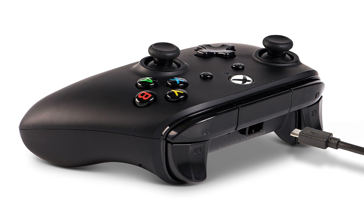 PowerA Enhanced Wired Controller for Xbox One - Black: Video Games