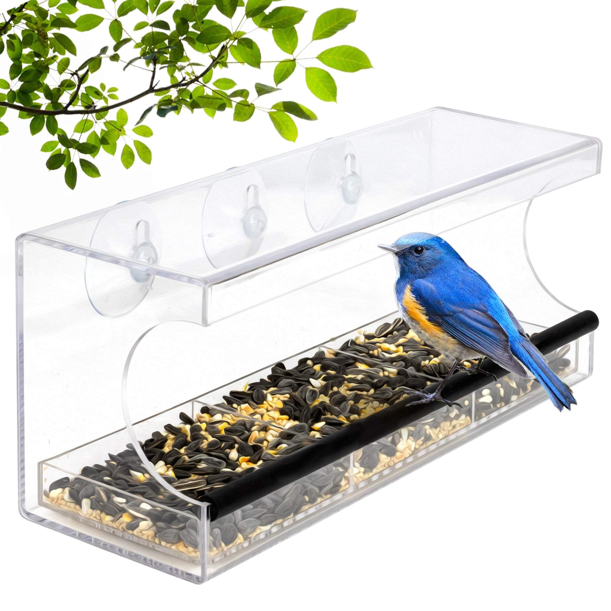 Window Bird Feeder Built To Last A Lifetime Decorate Your House