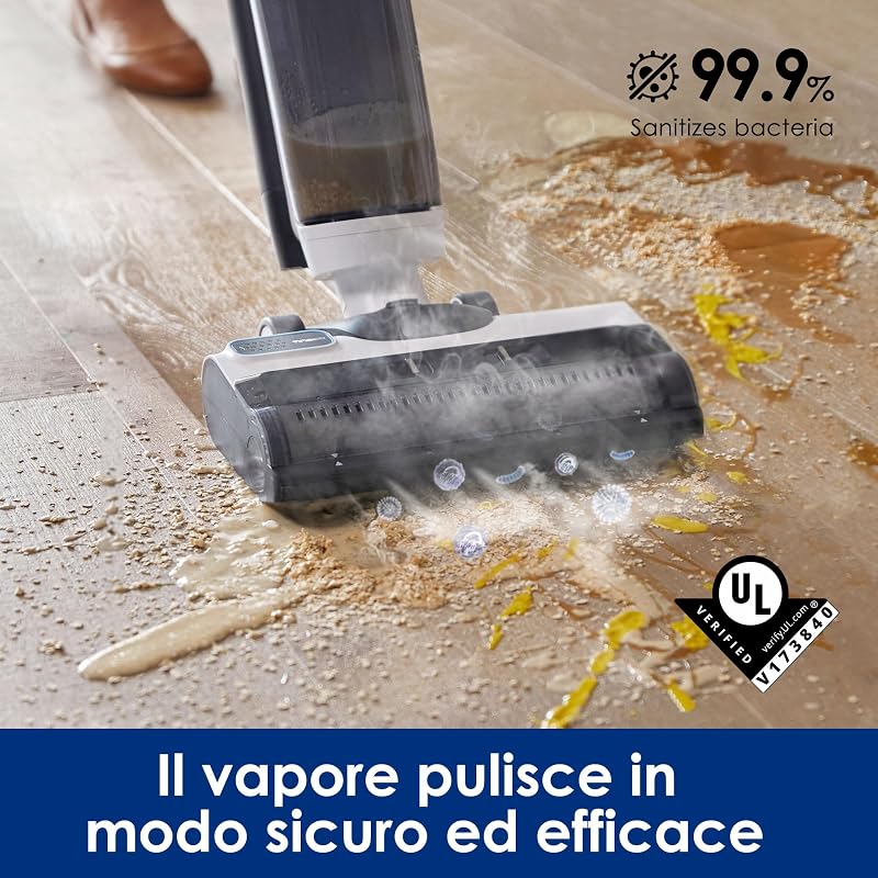 FLOOR ONE S5 Steam Aspirapolvere Lavapavimenti