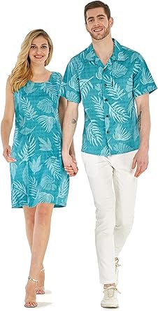 couple floral outfit