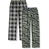 Calvin Klein Kids Boys' Super Soft Brushed Micro Pajama Pant 2-Pack