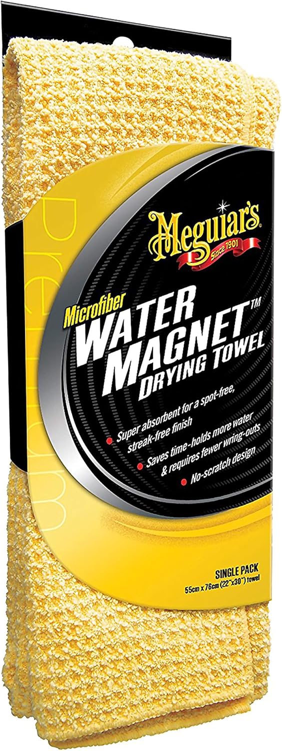 Meguiar's X2000 Water Magnet Microfiber Drying Towel, 1 Pack: Automotive