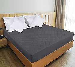 Utopia Bedding Quilted Fitted Mattress Pad, Full