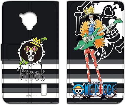 Amazon Co Jp Whitenuts Onepiece ワンピース シンプルスマートフォン Softbank 008z ケース 手帳型 薄型プリント手帳 ブルック Op 009 Tc C S 家電 カメラ