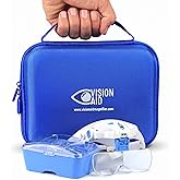 Vision Aid Expert Edition Magnifying Glasses with USB Rechargeable LED Light and Storage Case Hands Free Head Magnifier for Hobby Painting Close Work