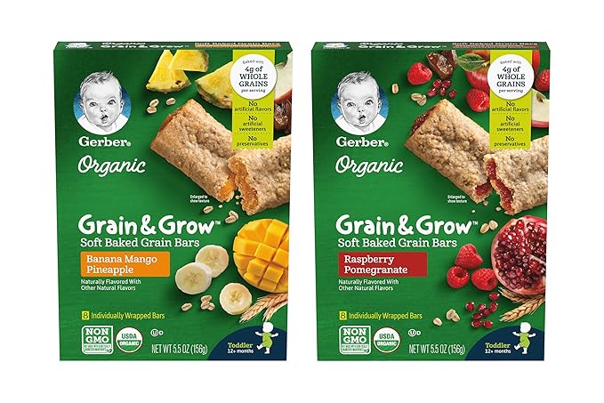 gerber snack bars