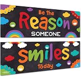 Sproutbrite 2 Pack 13.5" x 39" Educational Posters | Motivational and Inspirational Growth Mindset Poster for Students - Wall Decor for Pre, Elementary and Middle School