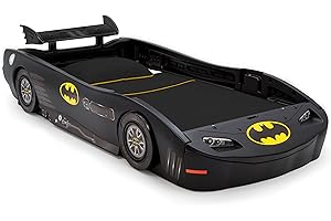 DC Comics Batman Batmobile Car Twin Bed by Delta Children