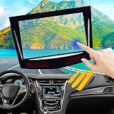 TsuperU Touch Screen Digitizer Replacement for Cadillac CUE ATS Escalade SRX XTS ESV CTS CTS-V Radio Screen 2018-2021 Touchscreen Ultra-Sensitive High-Definition OEM Navigation System with Trim Tool